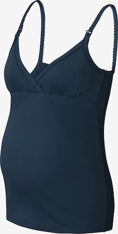 Chemise de nuit 'Maja' Noppies en bleu : devant