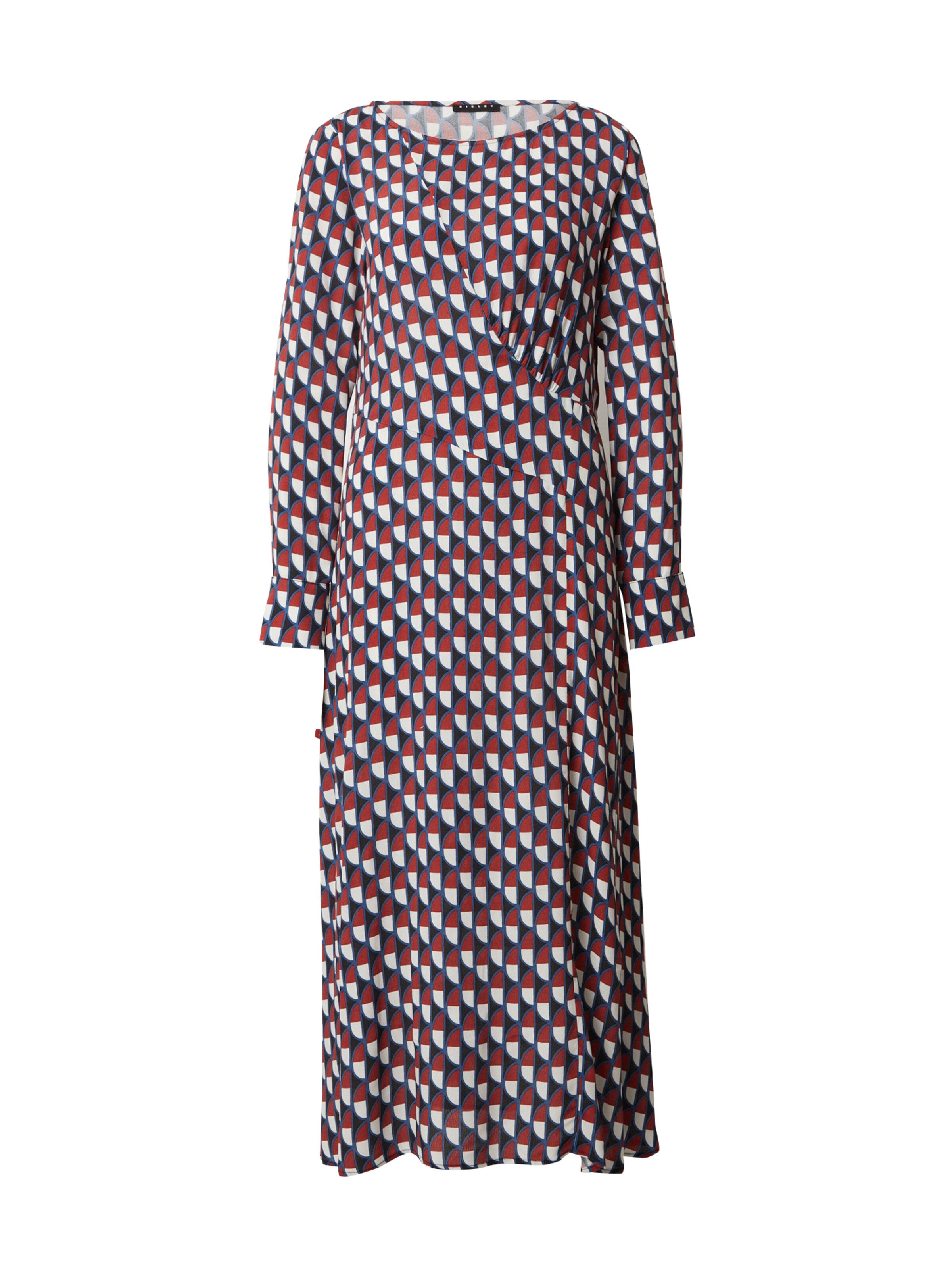 Sisley - Vestido em mistura de cores: frente