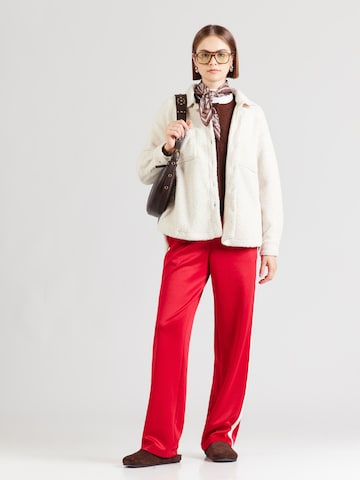 Hailys Fleece Jacket 'Be44nte' in Beige
