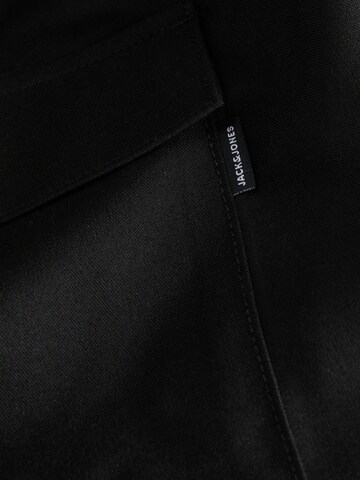 JACK & JONES Loose fit Trousers with creases in Black