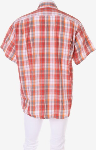LACOSTE Button Up Shirt in L in Orange