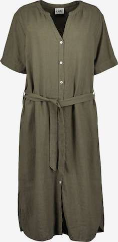 BLUE SEVEN Shirt Dress in Green: front