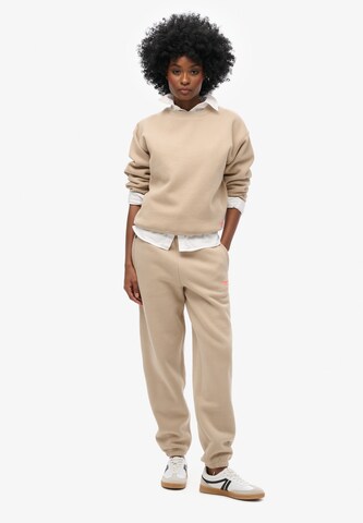 Superdry Tapered Trousers 'Essential' in Grey