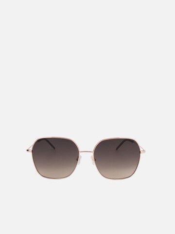 HUGO BOSS Zonnebril in Goud