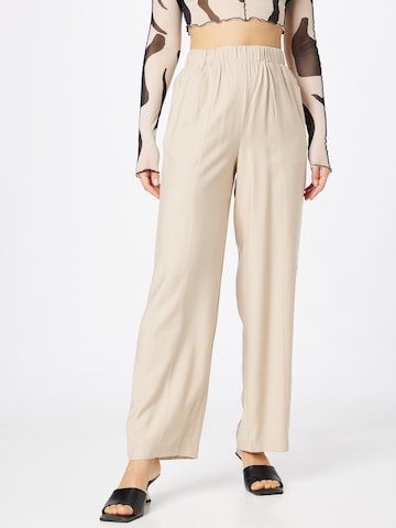 ABOUT YOU Wide Leg Hose 'Keela' in Beige: predná strana