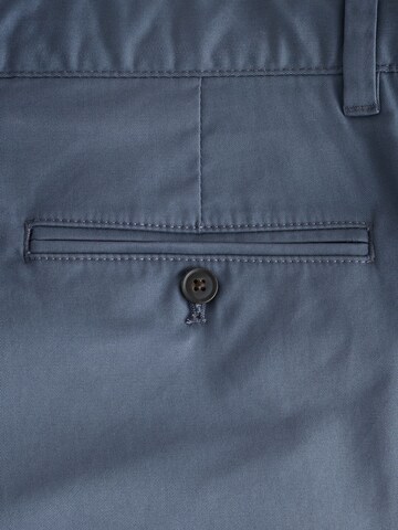 Next Loosefit Bandplooibroek in Blauw