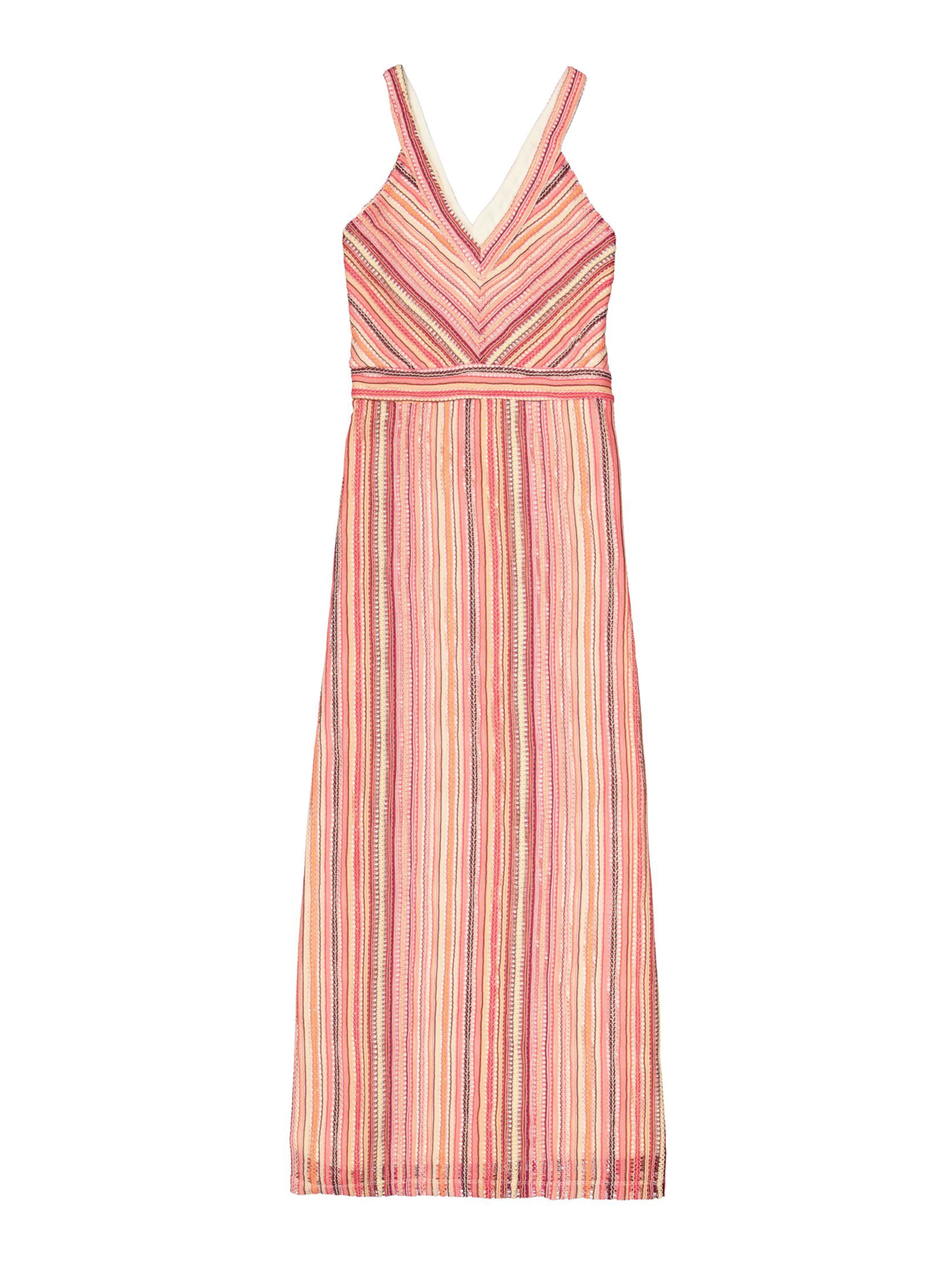 GARCIA - Vestido de malha em rosa: frente