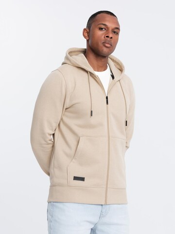 Ombre Sweatshirt in Beige: front