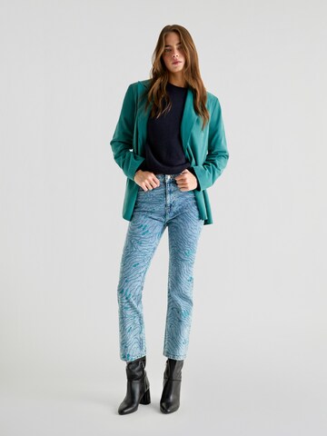 Wide Leg Jean Scalpers en bleu : devant
