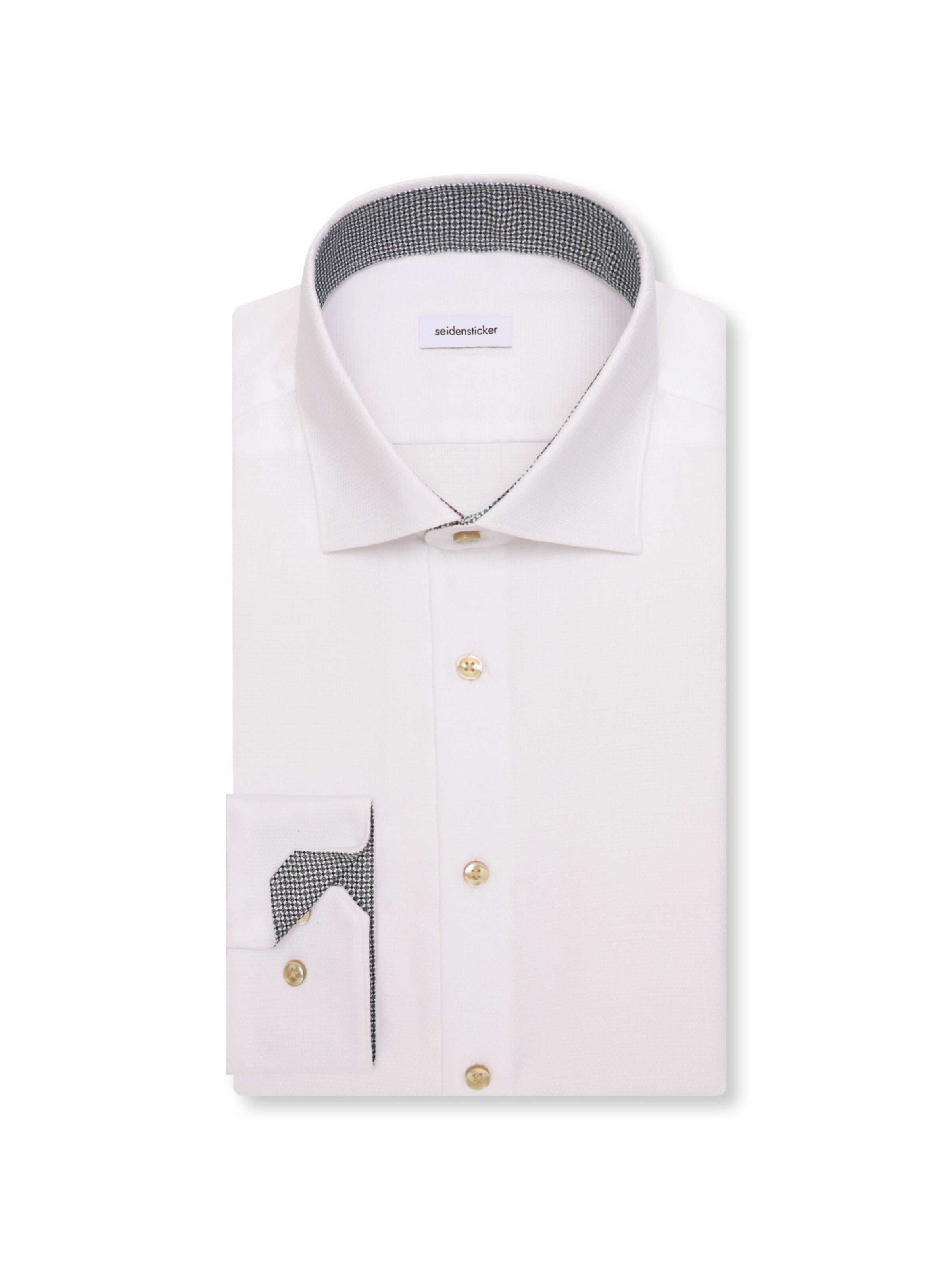 SEIDENSTICKER Slim fit Business shirt in White