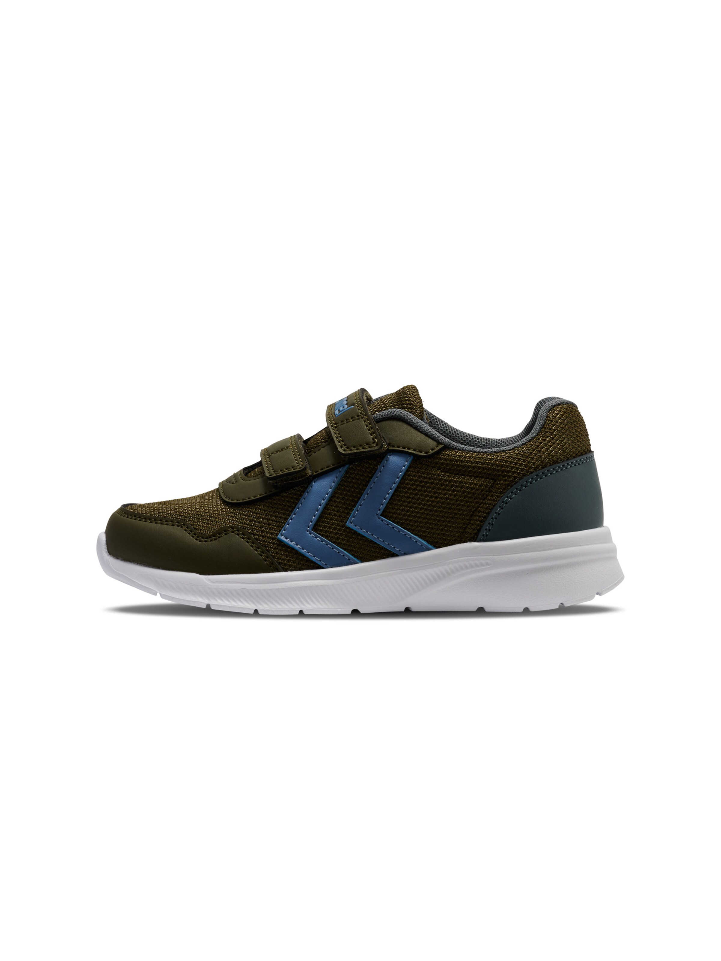 Baskets Hummel en vert : devant