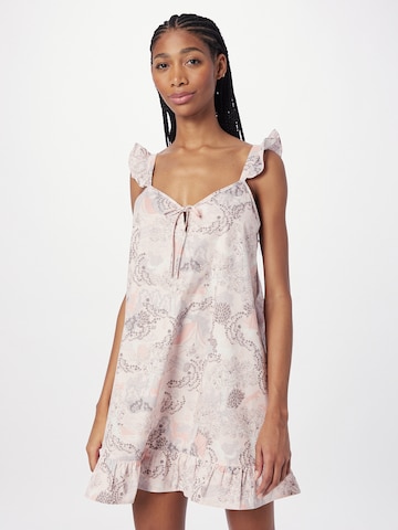 Chemise de nuit Kate Spade en rose : devant