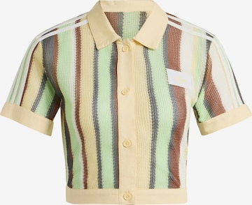 T-shirt 'Glow' ADIDAS ORIGINALS en jaune : devant
