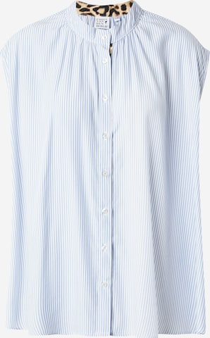 mėlyna Emily Van Den Bergh Palaidinė: priekis