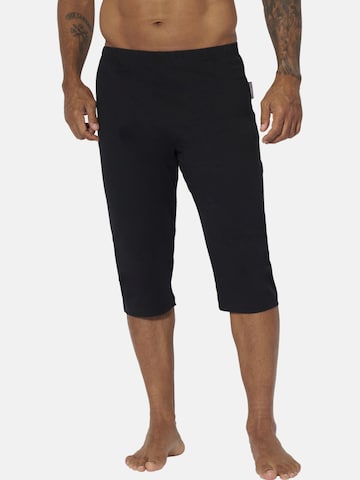 Jan Vanderstorm Pajama Pants 'Togal' in Black: front