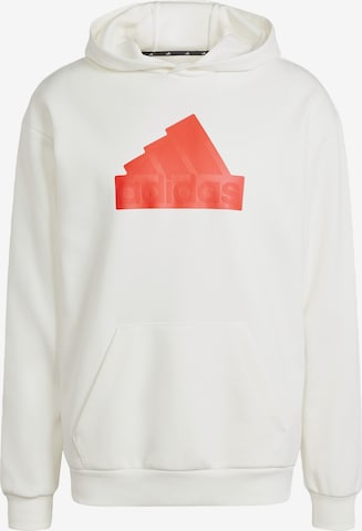 ADIDAS SPORTSWEAR Athletic Sweatshirt 'Future Icons' in White: front