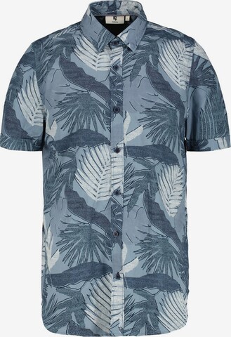 GARCIA Regular fit Button Up Shirt in Blue: front