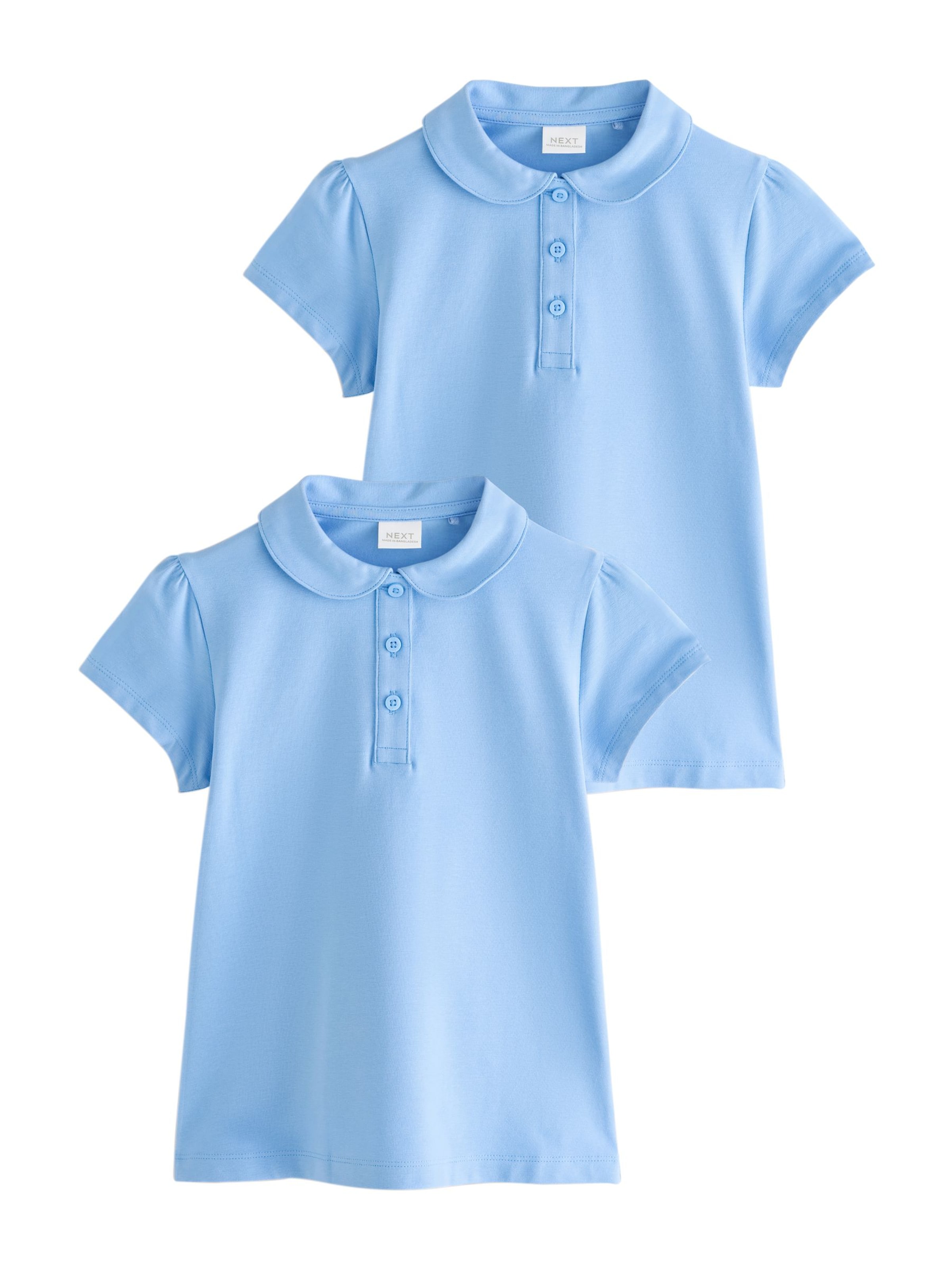 Next Shirt in Blauw: voorkant