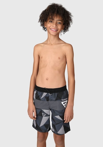 Brunotti Kids Athletic Swimwear in Grey