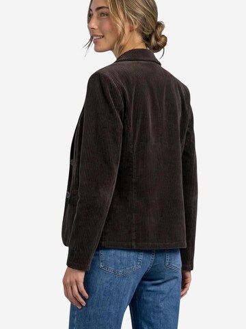Blazer 'Short Soft Corduroy Blazer 213164' di STREET ONE in marrone
