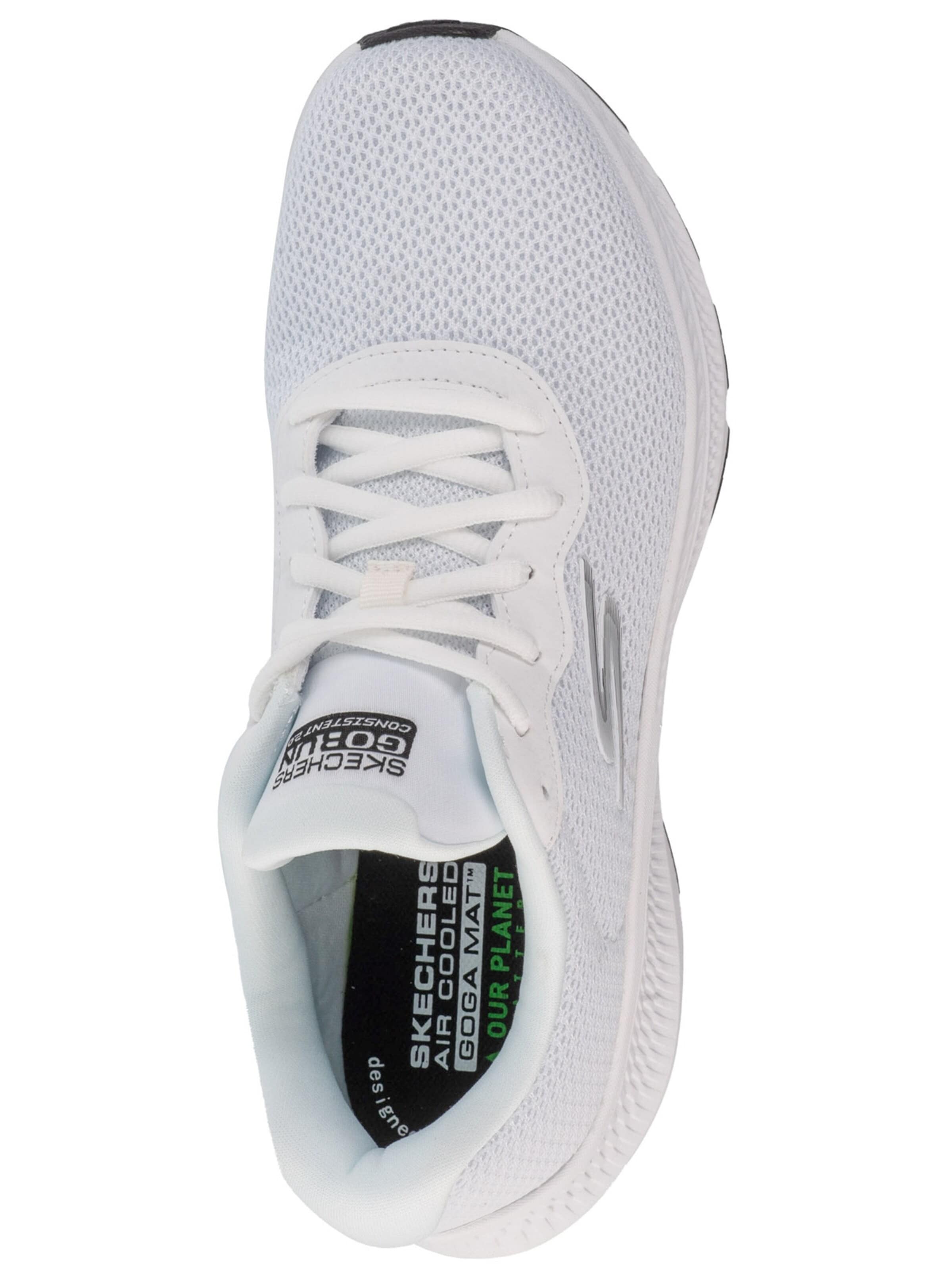 Chaussure de course 'Go Run Consistent 2.0 - Engaged' SKECHERS en blanc