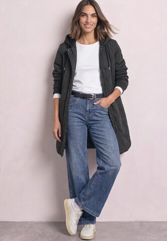 STREET ONE Blousonmantel mit Steppmuster in Schwarz