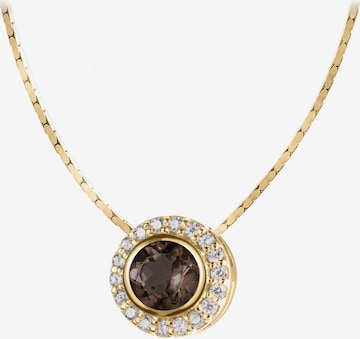 Jacques Lemans Necklace in Brown: front