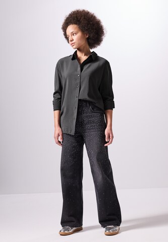 Street One Studio Bluse in Grau