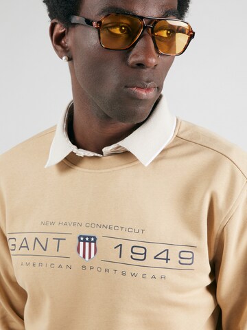 Felpa di GANT in beige