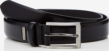 Ceinture bugatti en noir : devant