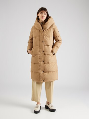 Lauren Ralph Lauren Zimní kabát – béžová: přední strana