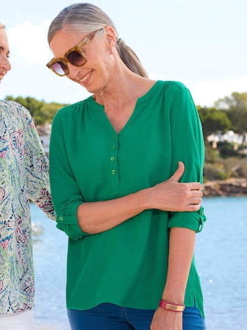 Goldner Blouse in Groen
