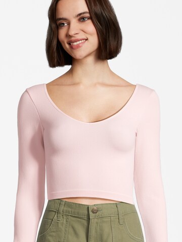 AÉROPOSTALE Shirt in Pink