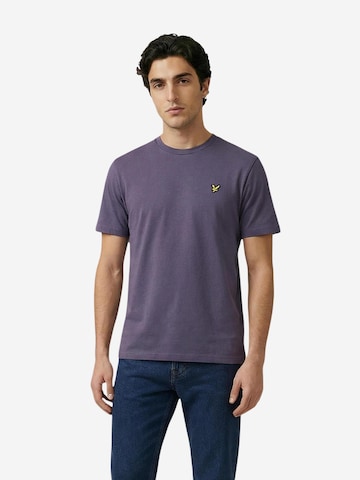 Maglietta 'TS400VOGT' di Lyle & Scott in lilla: frontale