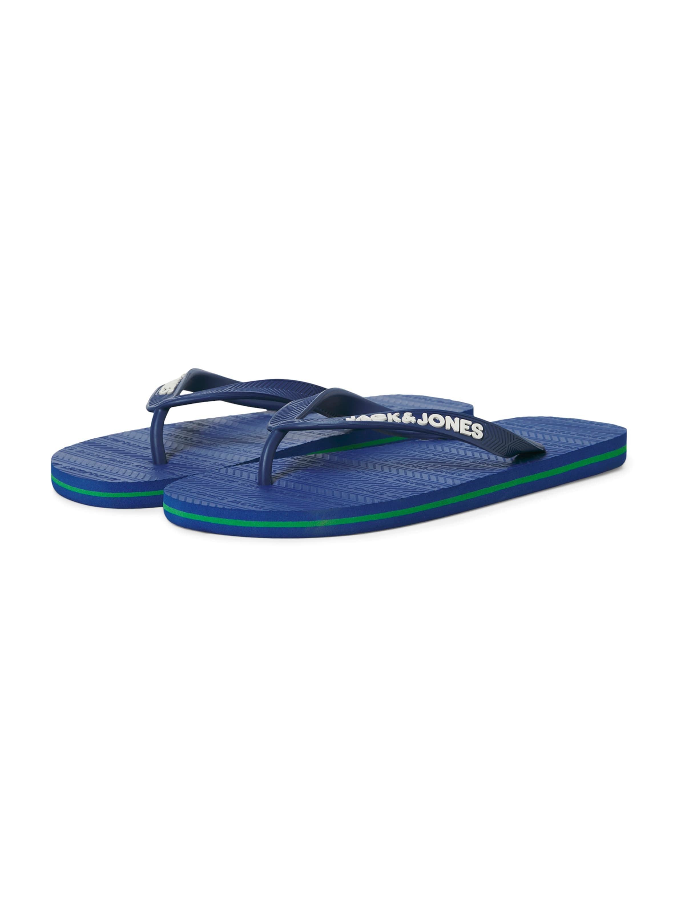 JACK & JONES - Sandalias de dedo en azul