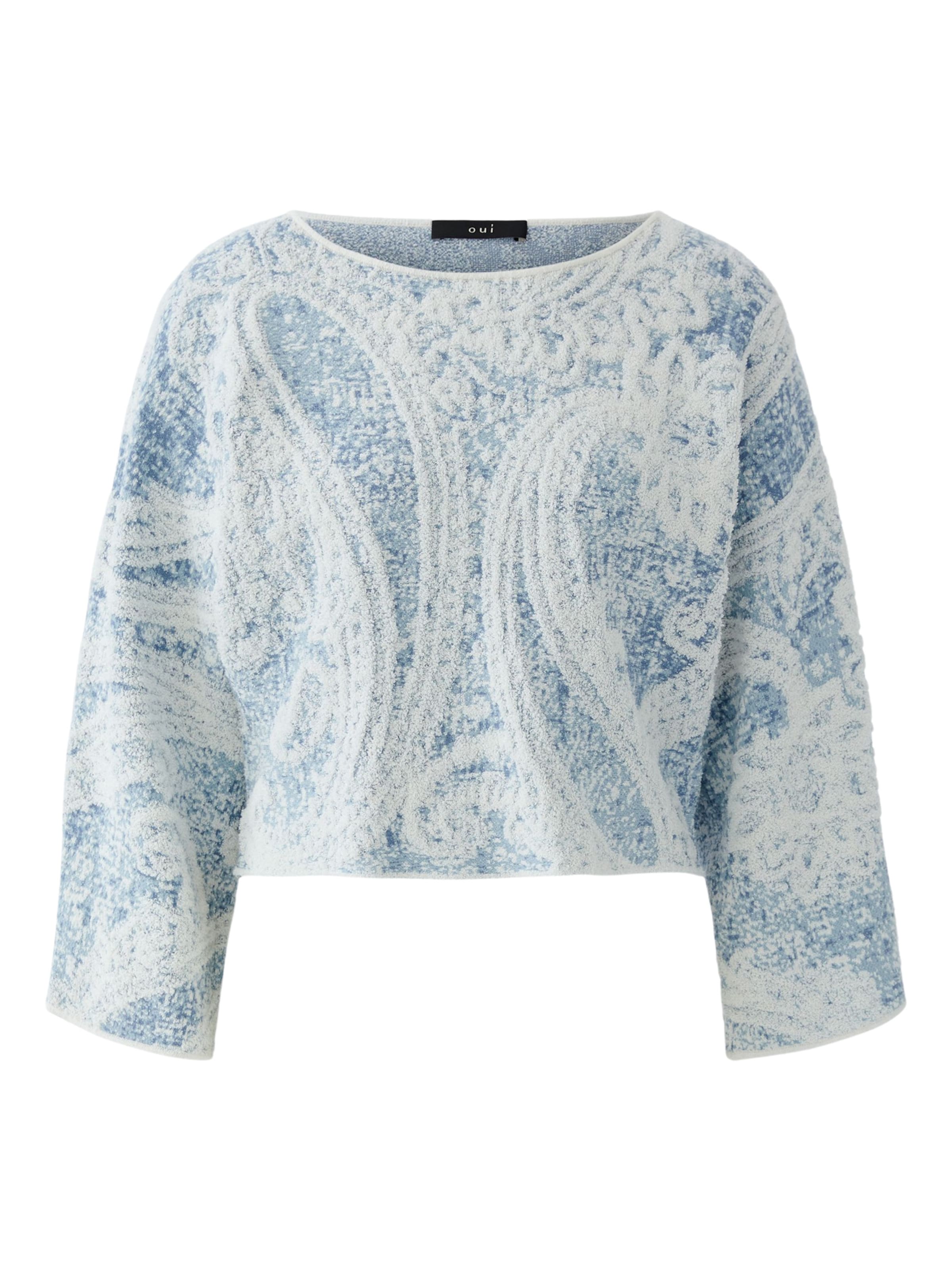 OUI Sweater in Blue: front