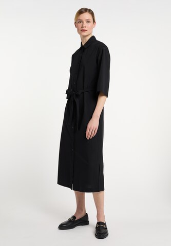 Robe-chemise DreiMaster Klassik en noir