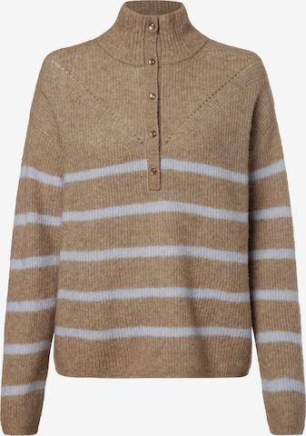 MOS MOSH Sweater in Brown: front