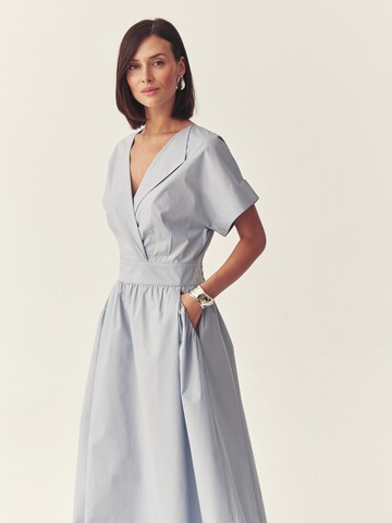Robe 'Naja' TATUUM en bleu