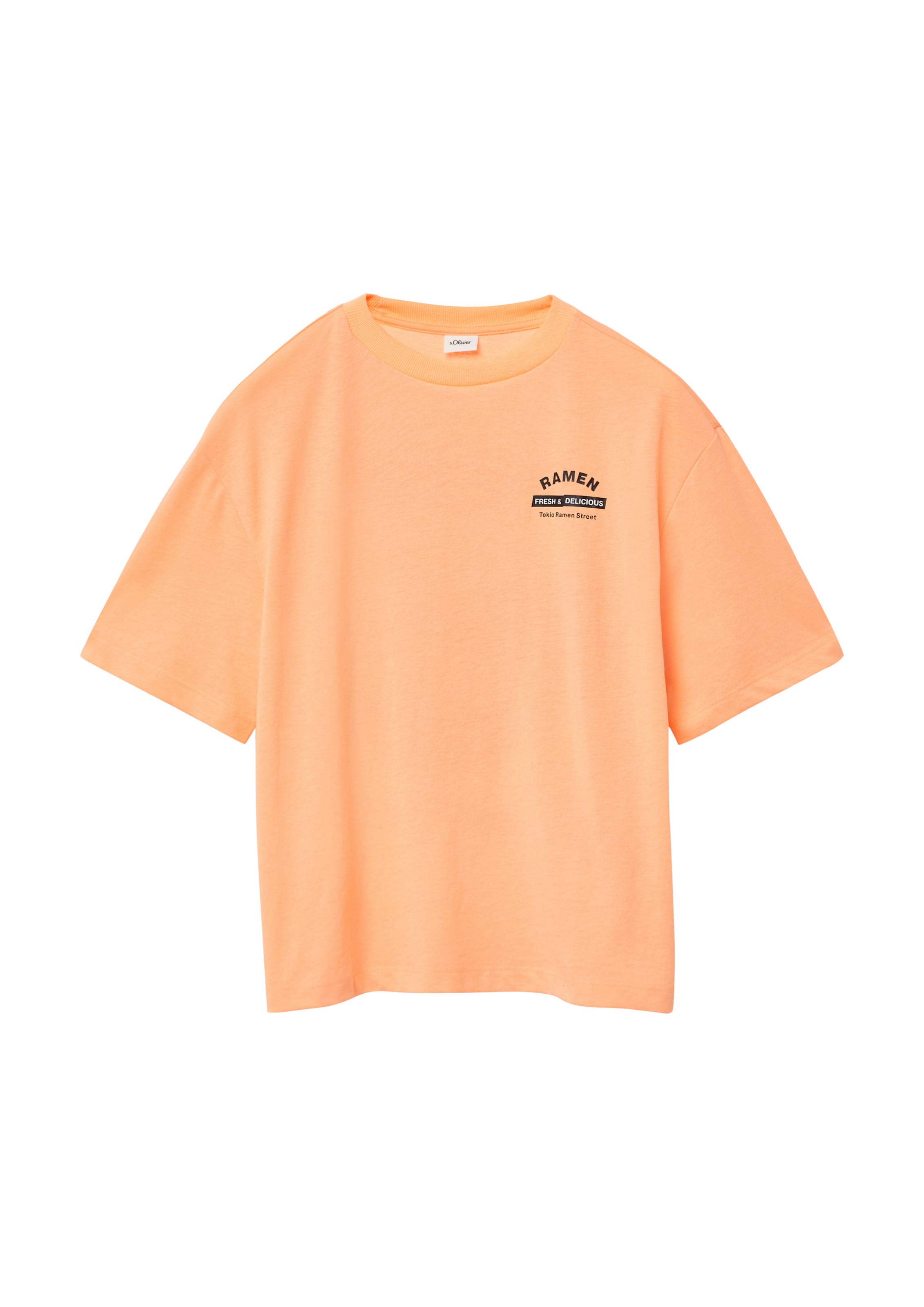 s.Oliver Koszulka w kolorze pomarańczowy: przód