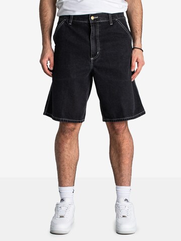 Carhartt WIP Loose fit Jeans 'Simple' in Black: front