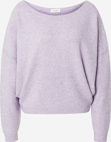 purpurinė AMERICAN VINTAGE Megztinis 'Damsville': priekis