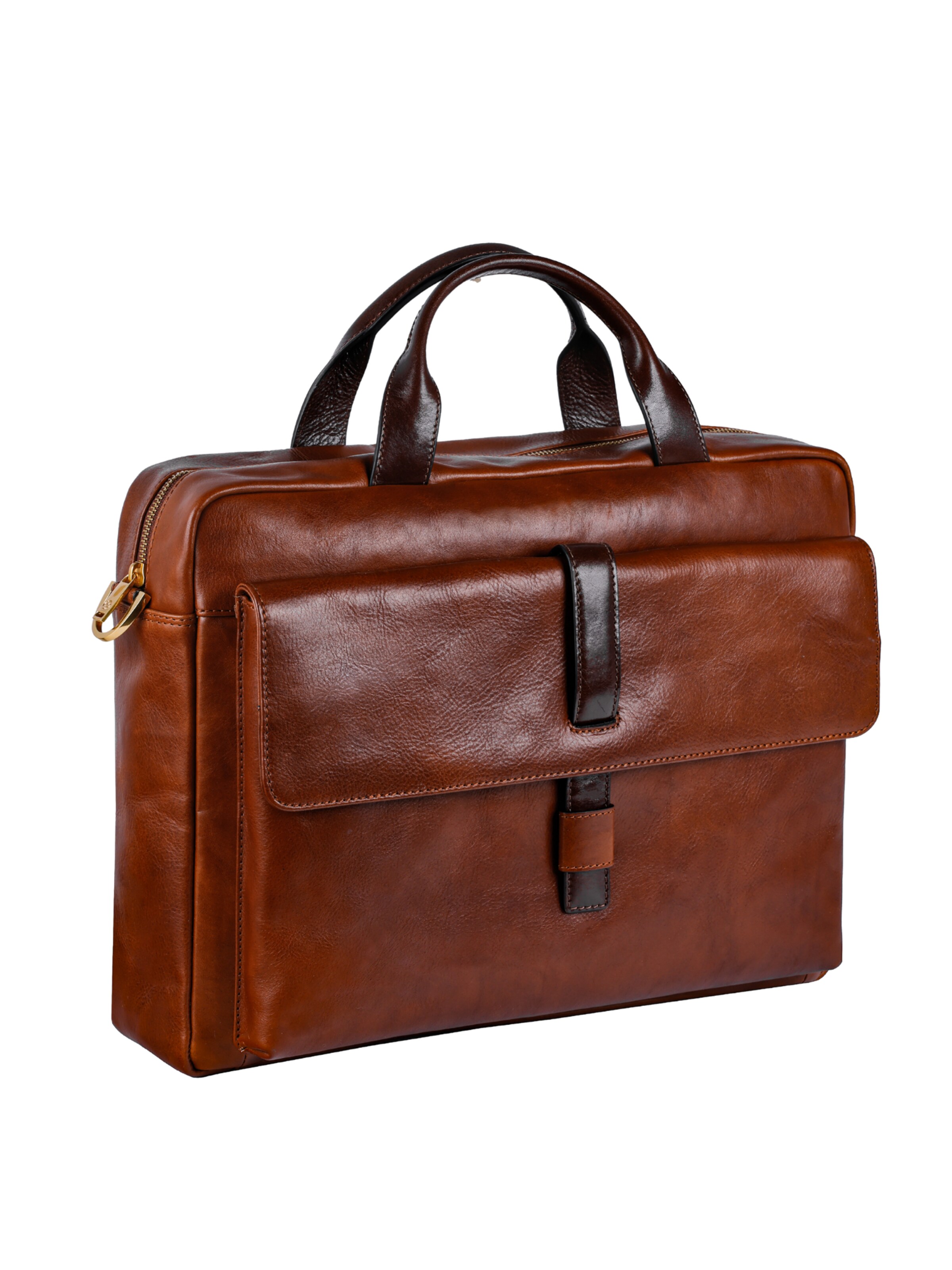Time Resistance Laptop bag 'The Chateau' in Brown