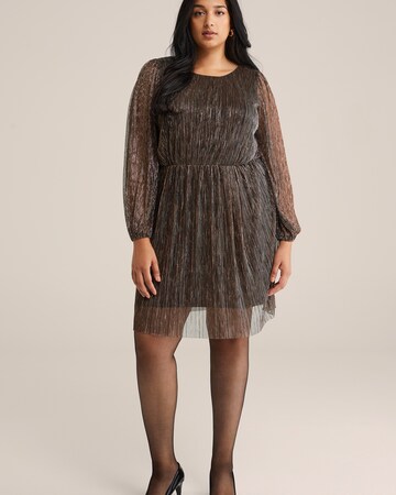 WE Fashion Šaty - Bronzová