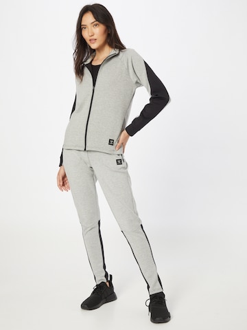 Hummel Athletic Zip-Up Hoodie 'Essi' in Grey