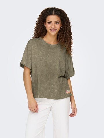 ONLY Shirt 'ONLMINNA' in Green: front