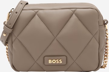 BOSS Black Skuldertaske 'Abelie' i beige: forside