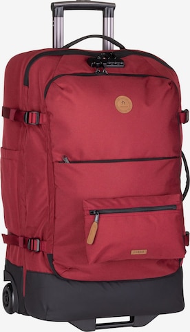 Cabaia Cart 'Soft Suitcase Medium' in Red: front