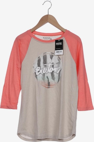 BURTON Top & Shirt in XS in Beige: front