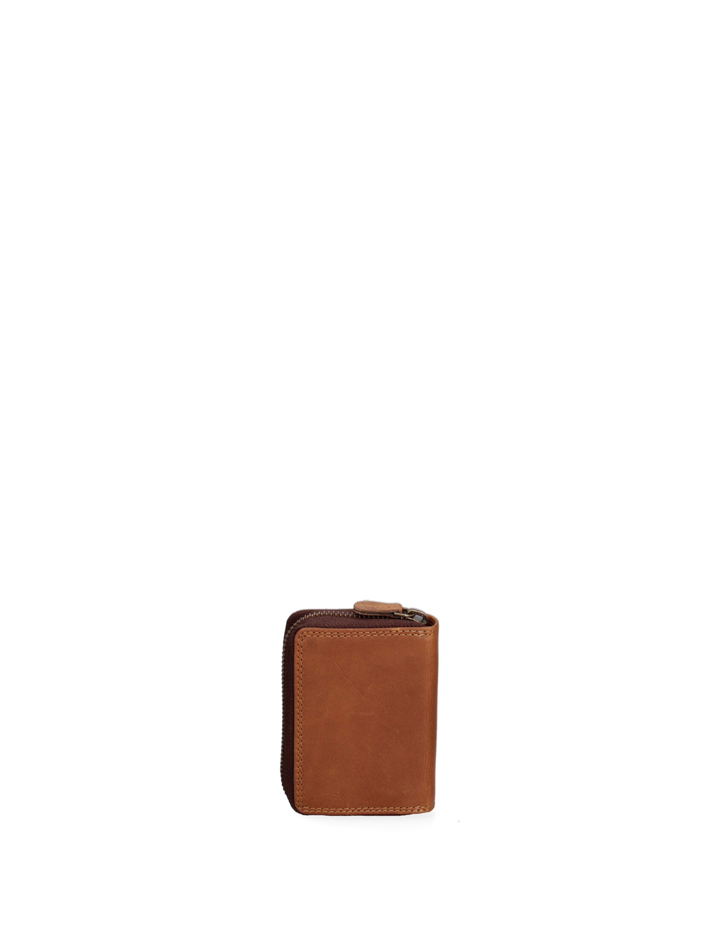HILL BURRY Wallet in Brown: front